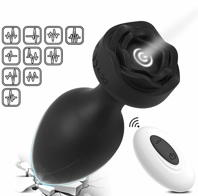 Plug Anal Con Control Remoto 10 Multi Velocidades Moderno