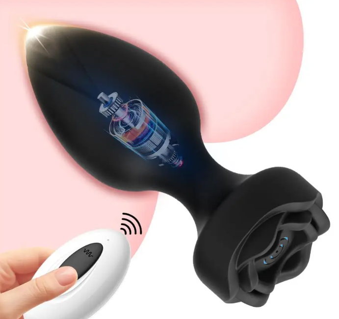 Plug Anal Con Control Remoto 10 Multi Velocidades Moderno