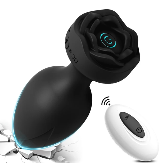Plug Anal Con Control Remoto 10 Multi Velocidades Moderno