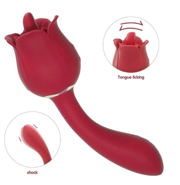 VIbrador y Estimulador con Lengua Ross