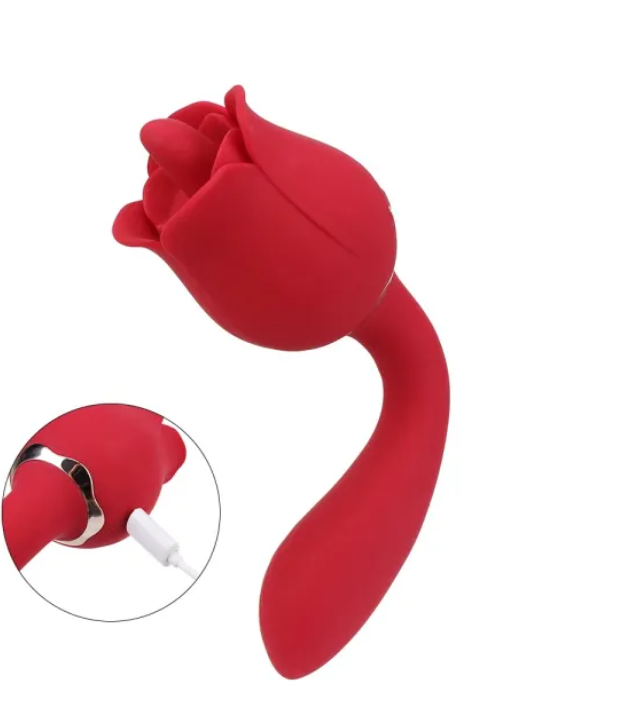 VIbrador y Estimulador con Lengua Ross