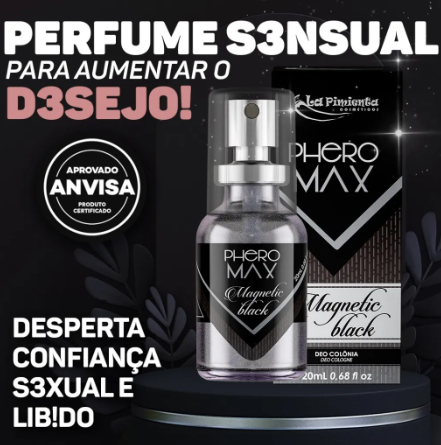 Perfume Afrodisiaco Magnetic Black