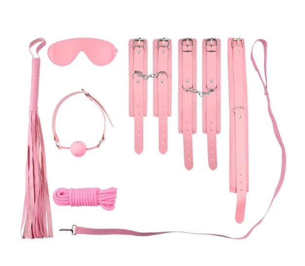 Kit Sado BDSM Con 8 Piezas