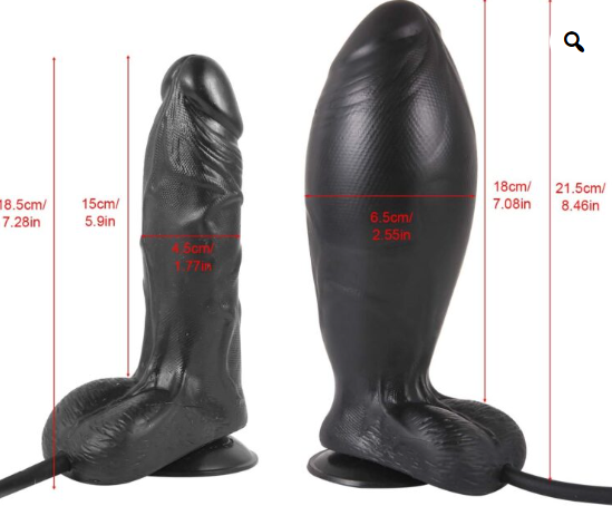 Dildo Realista Inflable