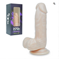 Dildo Realista Ventosa Piel Escroto 15 Cm