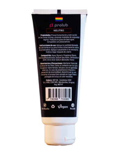 Gel Lubricante Anal/Vaginal ProLub Efecto Calor Neutro 80g
