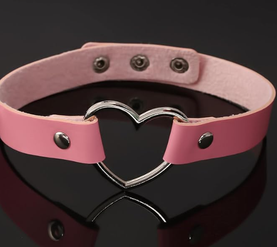 Gargantilla Collar Bondage Choker Cuello Corazón