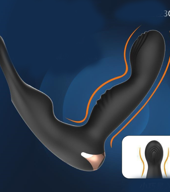 Estimulador anal con control remoto
