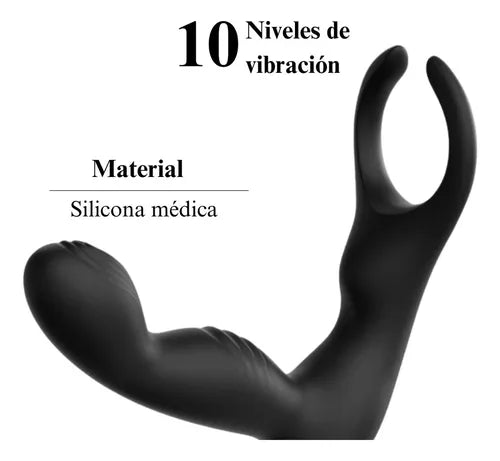 Estimulador Anal con control remoto