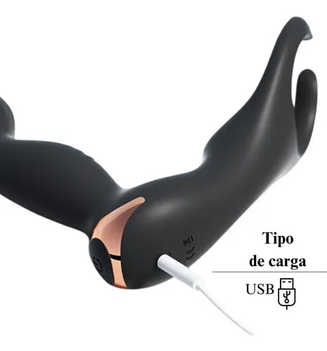 Estimulador Anal con control remoto