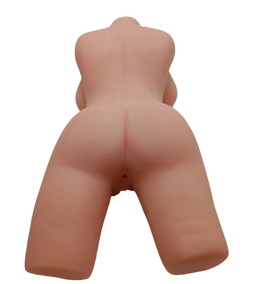 Torso realista con vagina dildo