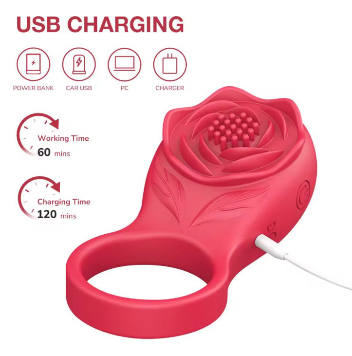Anillo Vibratorio y Estimulador con APP