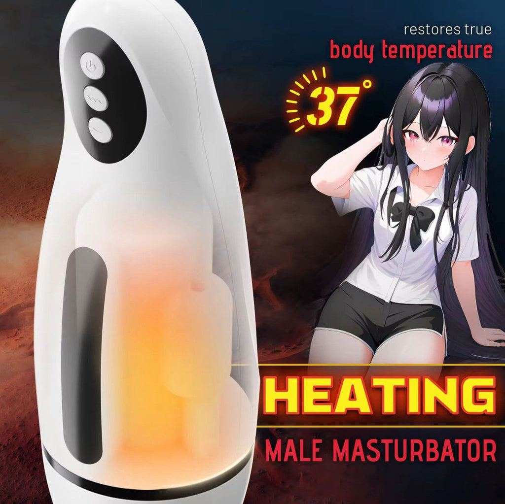 Masturbador,Succionador y Vibrador Masculino  Texturizado