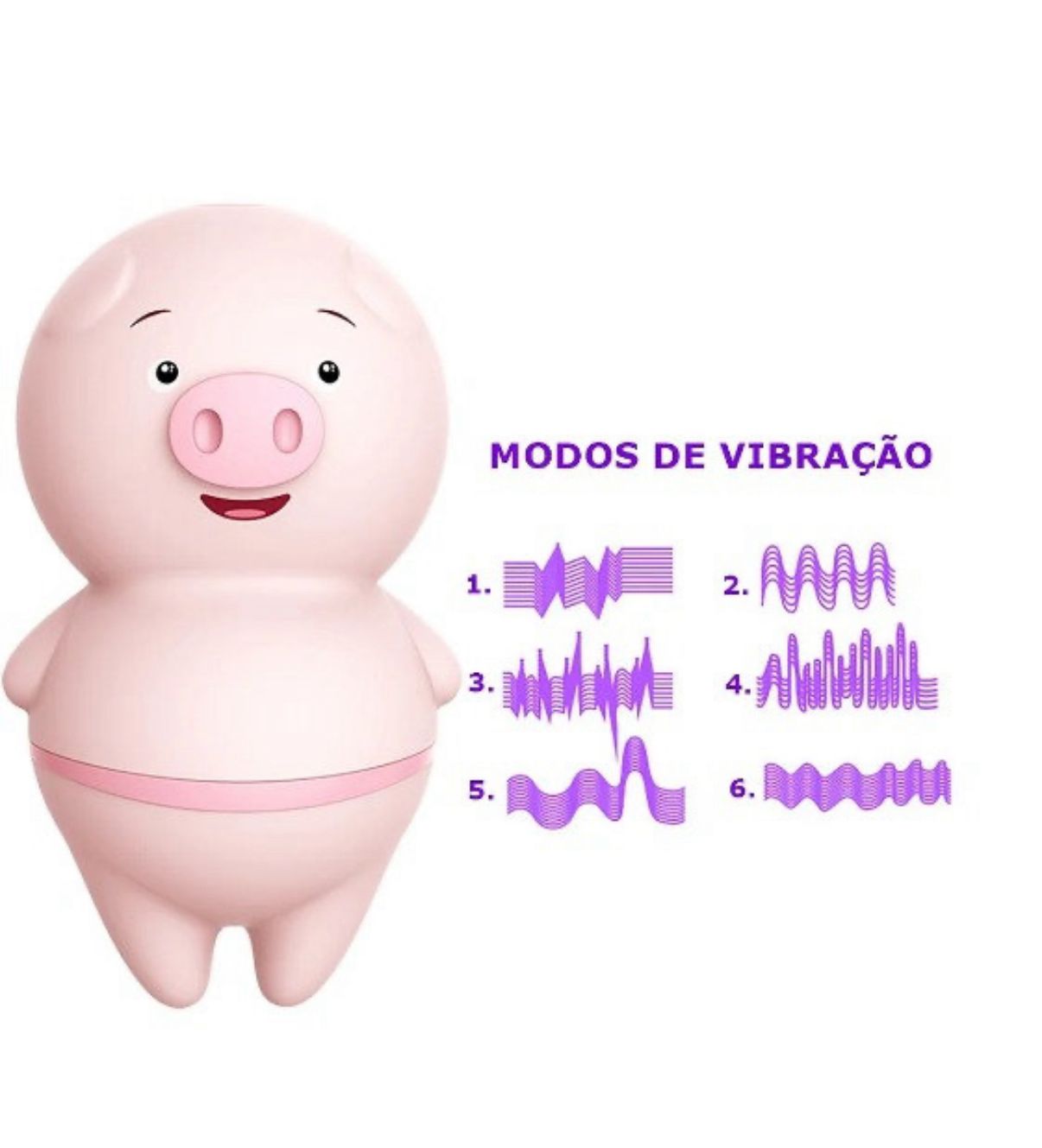 Vibrador y estimulador Piggy