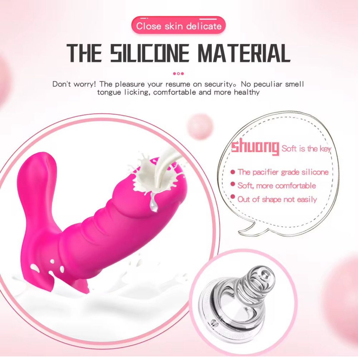 Vibrador con control remoto