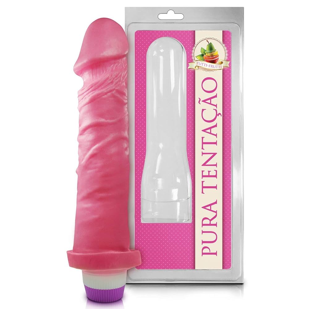 Dildo Vibrador con Olor (Tutti Frutti,Chocolate,Frutilla)