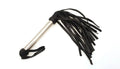 Flogger de Cuero y mango de metal