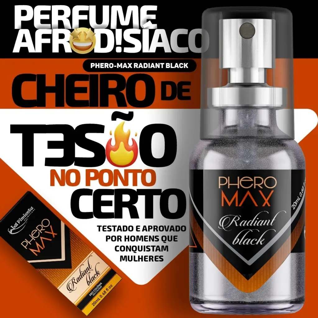 Perfume Afrodisiaco Radiant Black