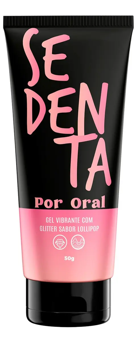 Gel Lubricante Sedenta Oral con Glitter