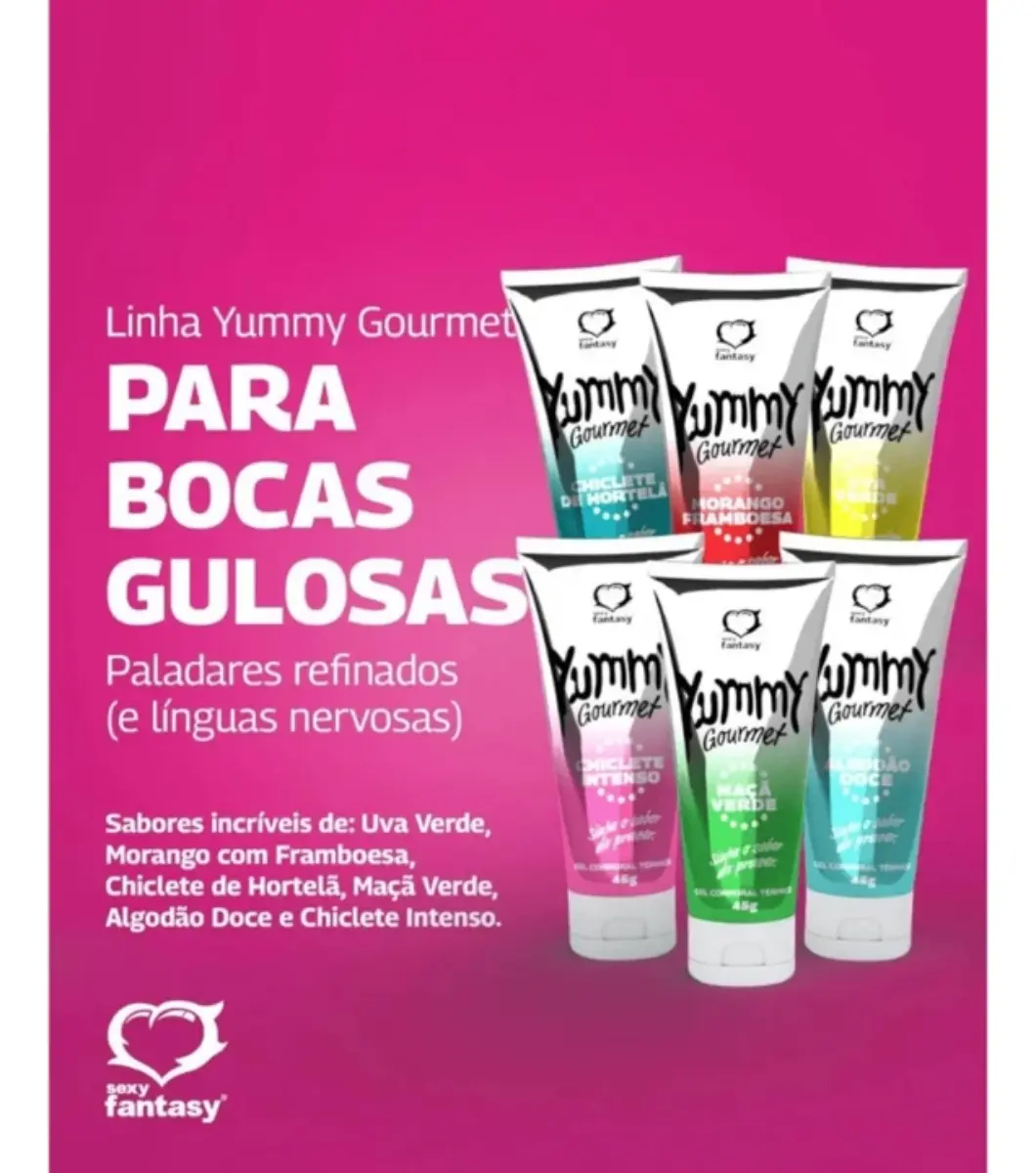 Lubricante Comestible ¨Yummy Gourmet¨ efecto calor